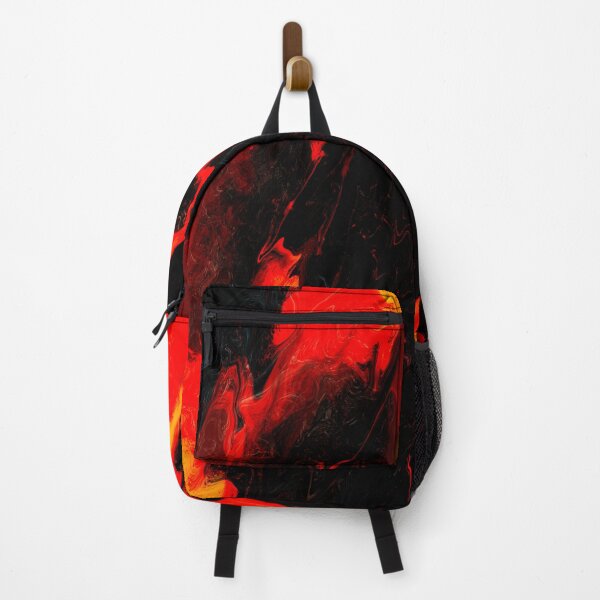 Item preview, Abstract burn black red orange designed and sold by TipTopTapo.