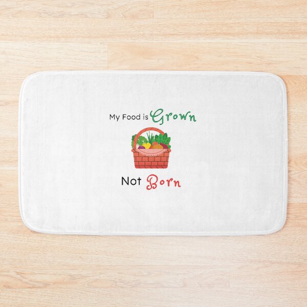 Item preview, My Food Is Grown Not Born | World Vegetarian Day - Funny and cute T-Shirts Quotes designed and sold by Designspot2020.