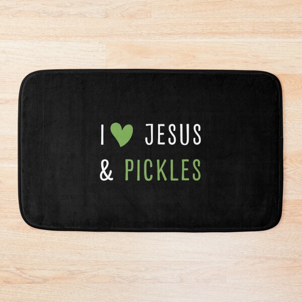 Item preview, I Love (Heart) Jesus and Pickles designed and sold by appareltolove.