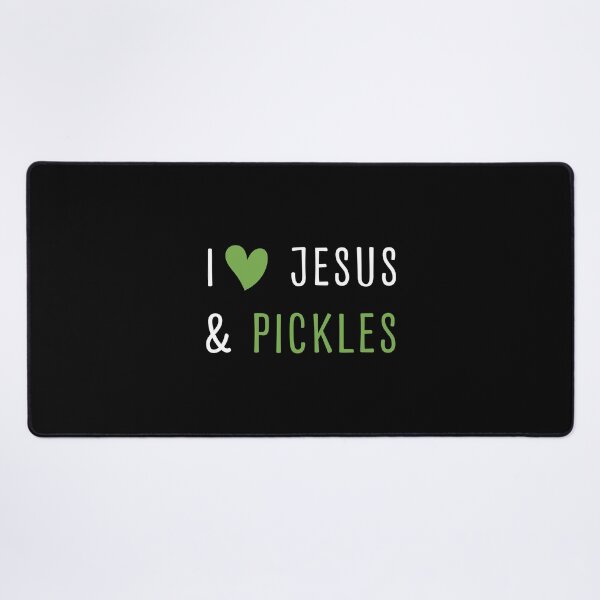 Item preview, I Love (Heart) Jesus and Pickles designed and sold by appareltolove.