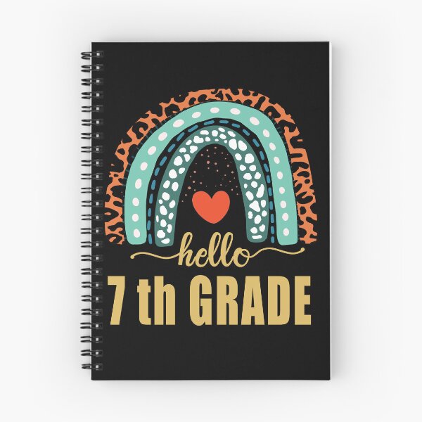 Item preview, Hello 7th Grade Teacher Leopard Rainbow Back To School designed and sold by Countrysmart.