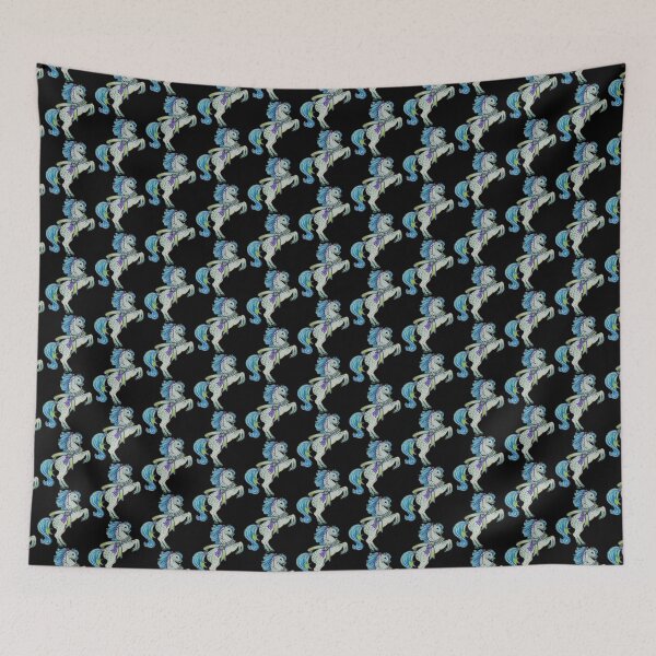Item preview, Show Horses Blue designed and sold by blacktigerdream.