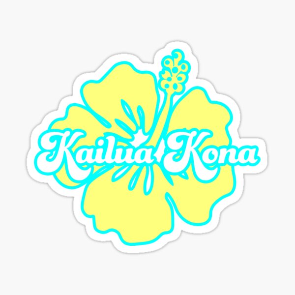 Item preview, Yellow Kailua Kona Hibiscus designed and sold by i7Creative.