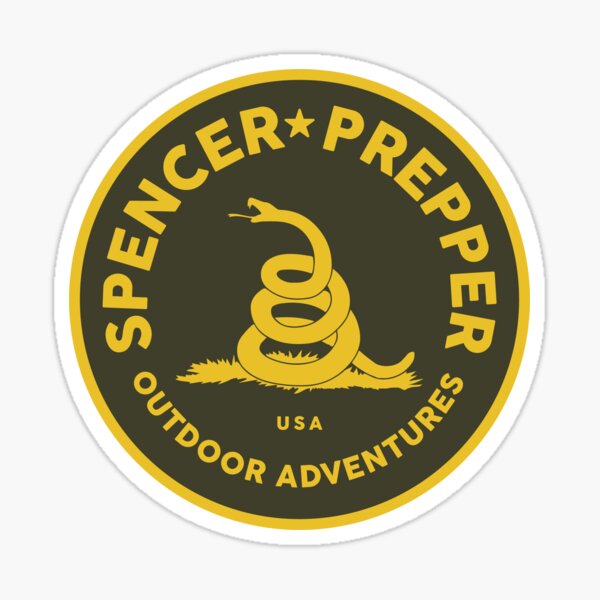 "Spencer Prepper" Sticker for Sale by simplybailey Redbubble