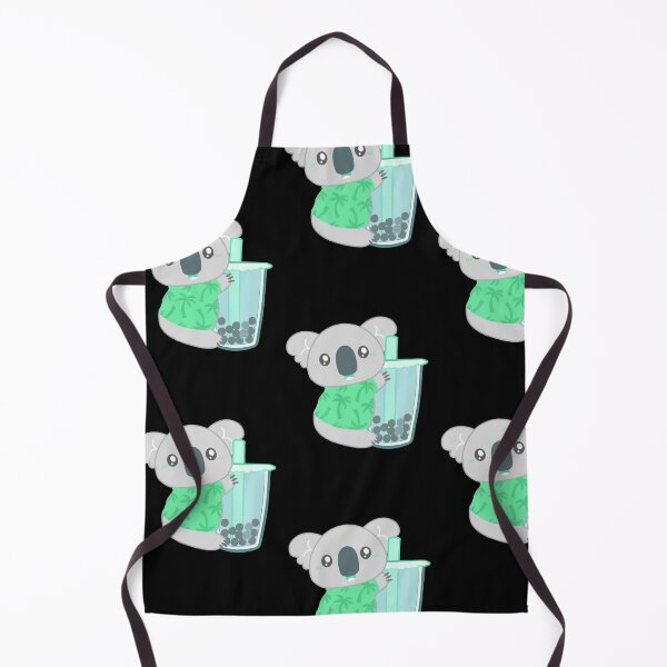 Item preview, Kawaii Koala Obsessed with Boba Drinks designed and sold by Yellow Coffee.