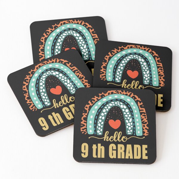 Item preview, Hello 9th Grade Teacher Leopard Rainbow Back To School designed and sold by Countrysmart.