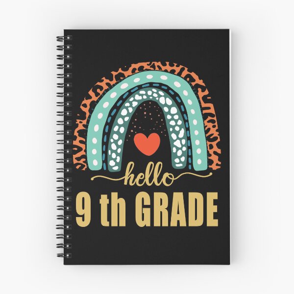 Item preview, Hello 9th Grade Teacher Leopard Rainbow Back To School designed and sold by Countrysmart.