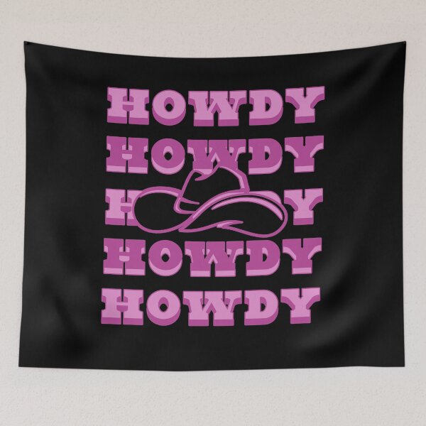 Item preview, Howdy Southern Cowgirl Western Country Retro Vintage designed and sold by Countrysmart.