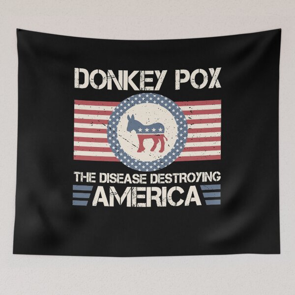 Item preview, Donkey Pox The Disease Destroying America designed and sold by Smart-Bee.