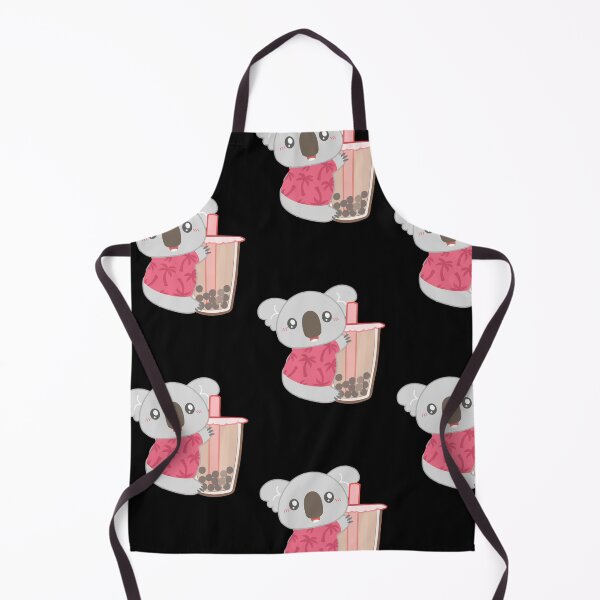 Item preview, Kawaii Koala Obsessed with Boba Drinks designed and sold by Yellow Coffee.