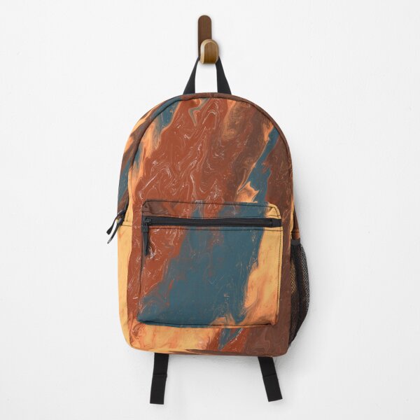 Item preview, Autumn Abstract burn black red orange designed and sold by TipTopTapo.