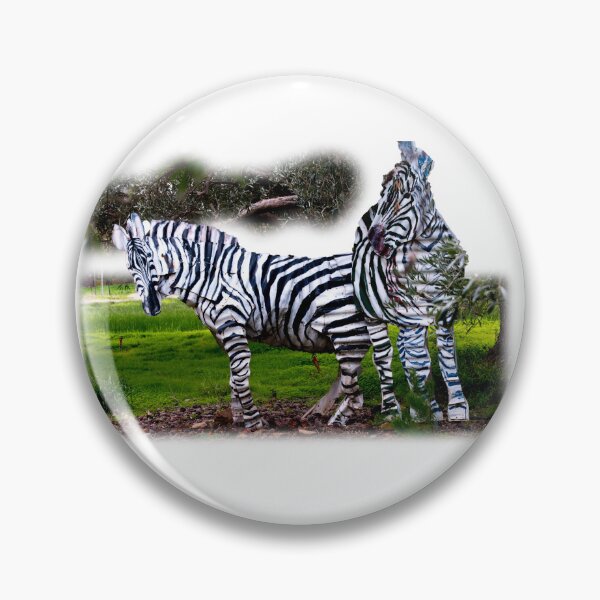 Item preview, Corrugated iron zebras designed and sold by indiafrankk.