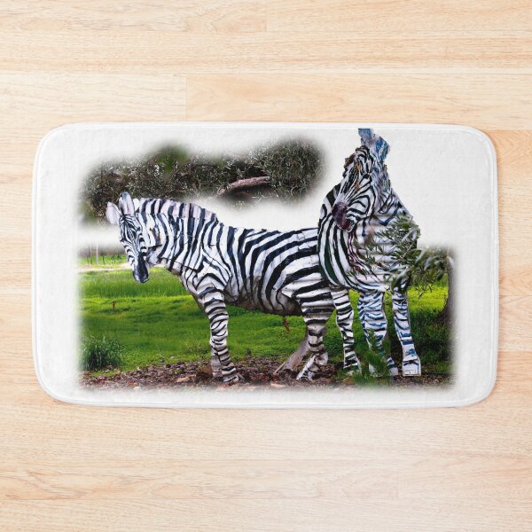 Item preview, Corrugated iron zebras designed and sold by indiafrankk.