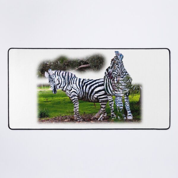 Item preview, Corrugated iron zebras designed and sold by indiafrankk.