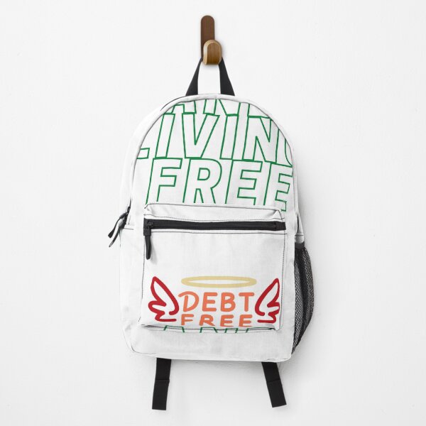 Item preview, Debt Free and Living Free  designed and sold by TheMajesTee.