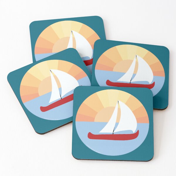 Item preview, Sunset Sailboat designed and sold by jordangatto.
