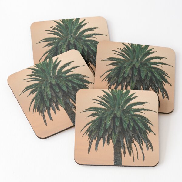 Item preview, brazil beach palm trees red sunset designed and sold by Asombrosa.