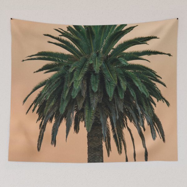 Item preview, brazil beach palm trees red sunset designed and sold by Asombrosa.
