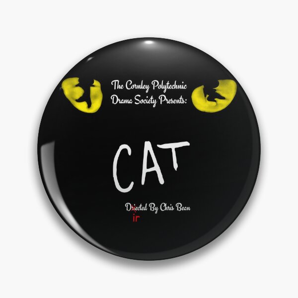 Item preview, "Cat" Inspired By The Play That Goes Wrong designed and sold by jackdoesstuff.