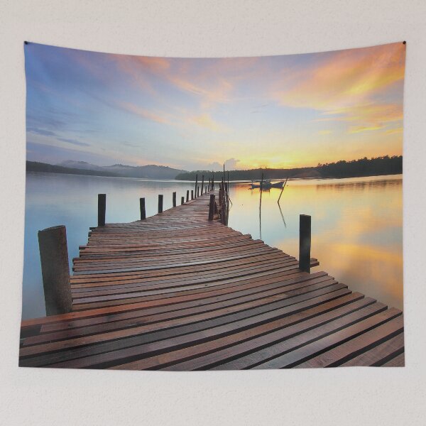 Item preview, Boardwalk Sunset designed and sold by TravelDream.