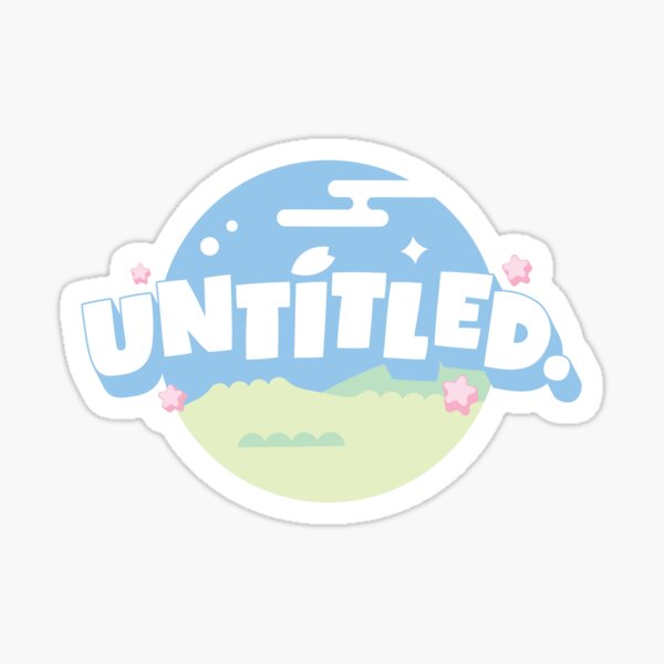 Untitled. Logo Grass Ver. Sticker