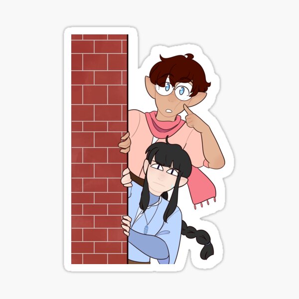 Robin + Ethan Fantasy AU Sticker