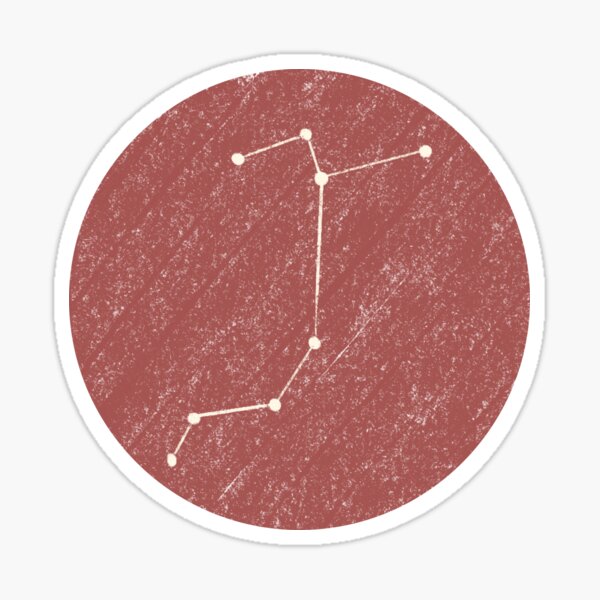 Sagittarius Constellation Dot Sticker