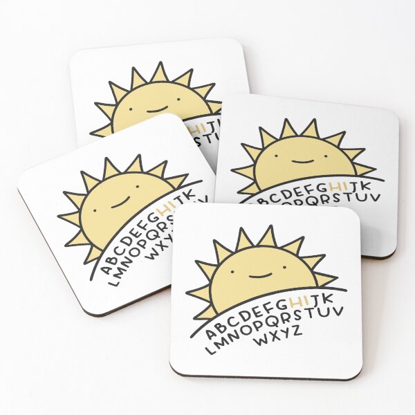 Item preview, Hola Alfabeto ABC Regreso a la escuela Prekínder Jardín de infantes Sunshine designed and sold by zoemaydesign.