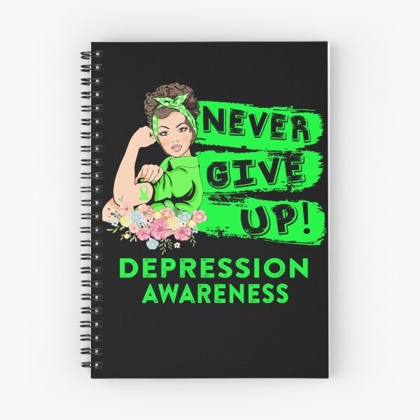 Item preview, Depression Warrior - Never Give Up! - Support Depression Warrior Gifts designed and sold by whlrcheryl.
