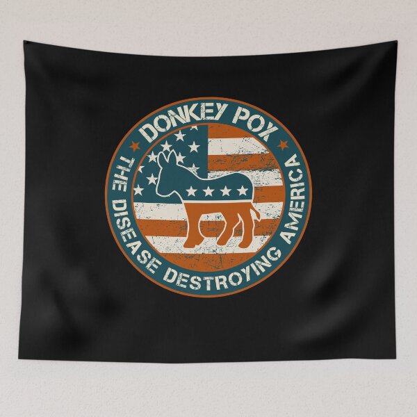 Item preview, Donkey Pox The Disease Destroying America designed and sold by Smart-Bee.