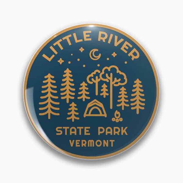 Artikelvorschau, Little River State Park Vermont Starry Pines-Logo entworfen und verkauft von VanyaKar.