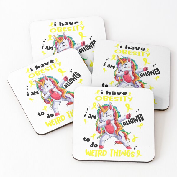 Item preview, Obesity Awareness Funny I have Obesity i'm allowed to do Weird Things! designed and sold by JanetShop809.