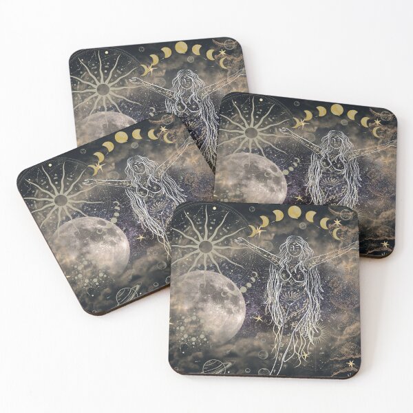 Item preview, Goddess of the Universe designed and sold by Edenglow Prints & Peculiars.
