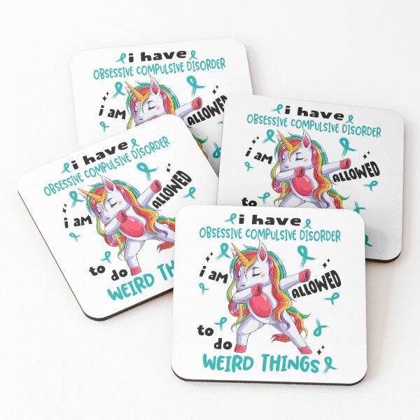 Item preview, Obsessive Compulsive Disorder Awareness Funny I have Obsessive Compulsive Disorder i'm allowed to do Weird Things! designed and sold by JanetShop809.