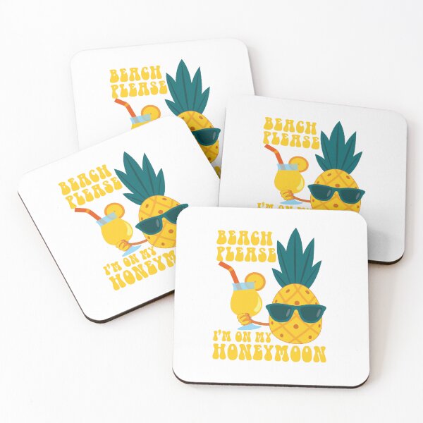 Item preview, Beach please I'm on my honeymoon Ananas in summer best gift for summer designed and sold by Halabe art.