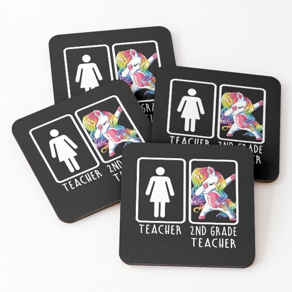 Item preview, Funny Unicorn Dabbing Teacher 2nd grade Teacher Back To School, First Day Of School Gifts designed and sold by StepnitzStore.