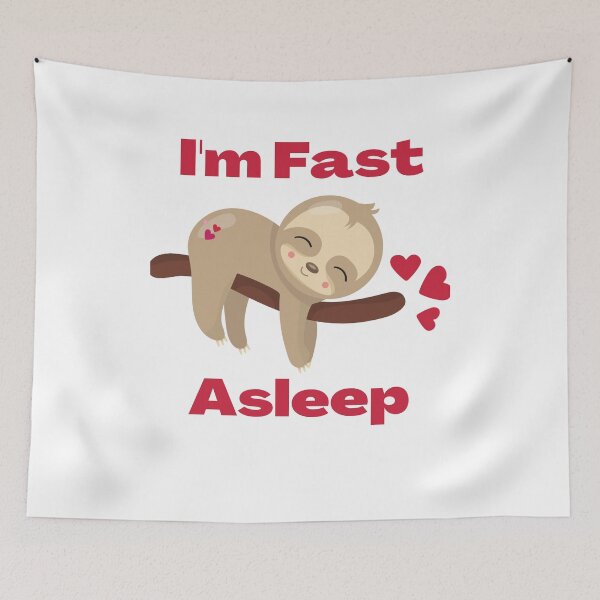 Item preview, I'm Fast Asleep designed and sold by LifeLongTees ..