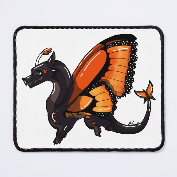 Item preview, Orange Monarch Butterfly Dragon designed and sold by AquadaxDragon.