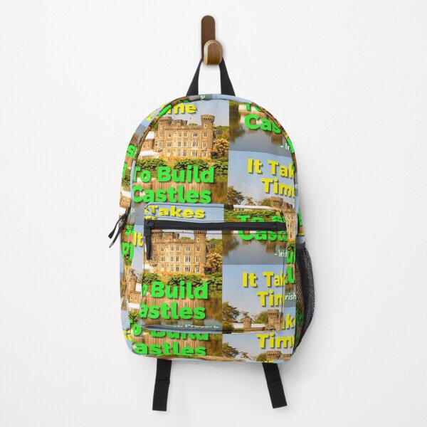 Item preview, Irish Proverb - It Takes Time To Build Castles designed and sold by IrishProverbs.