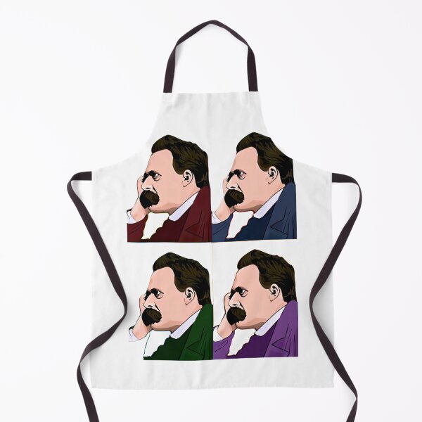 Item preview, sticker Friedrich Nietzsche sticker pack designed and sold by deztees.