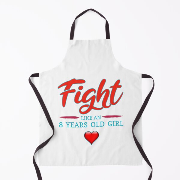 Item preview, Fight like an 8 years old girl shirt designed and sold by cizito.