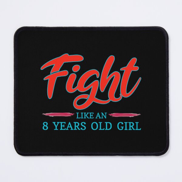Item preview, Funny Fight like an 8 years old girl shirt  designed and sold by cizito.