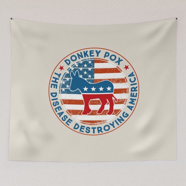 Item preview, Donkey Pox The Disease Destroying America designed and sold by Smart-Bee.