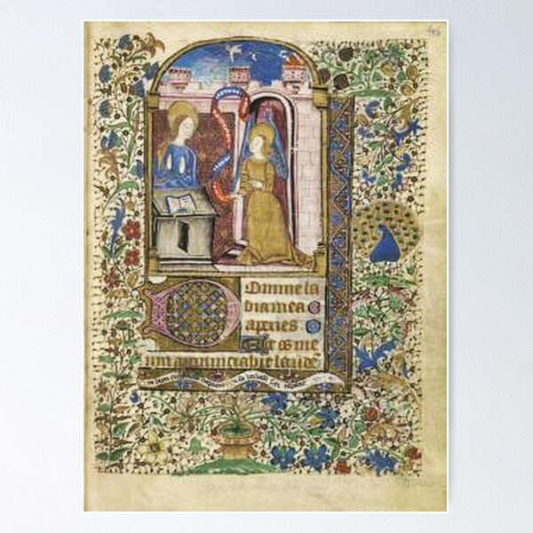 Item preview, Illuminated Manuscript Drawing designed and sold by IlluminatedPage.