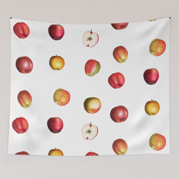 Item preview, Watercolor Red and Golden Apples  designed and sold by silviaol.