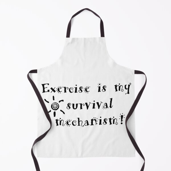 Item preview, Exercise is my survival mechanism designed and sold by Yarham.