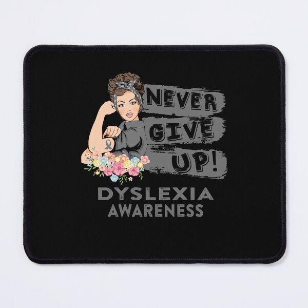 Item preview, Dyslexia Warrior - Never Give Up! - Support Dyslexia Warrior Gifts designed and sold by whlrcheryl.