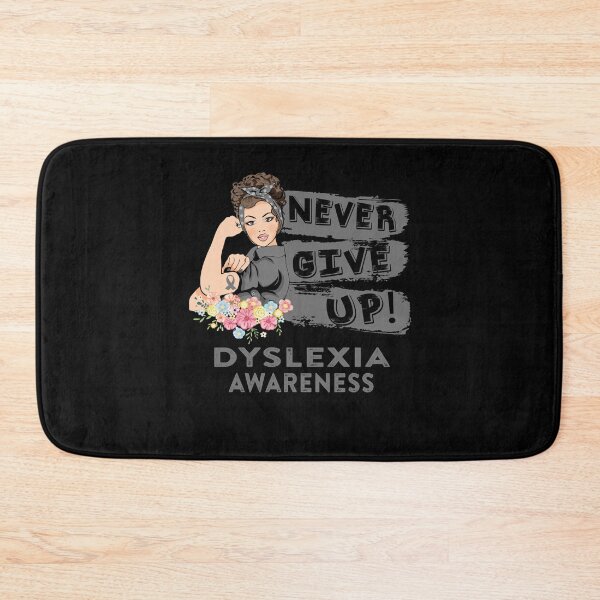 Item preview, Dyslexia Warrior - Never Give Up! - Support Dyslexia Warrior Gifts designed and sold by whlrcheryl.