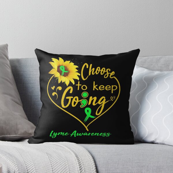 Item preview, Lyme Awareness Choose To Keep Going designed and sold by KirstybShop.