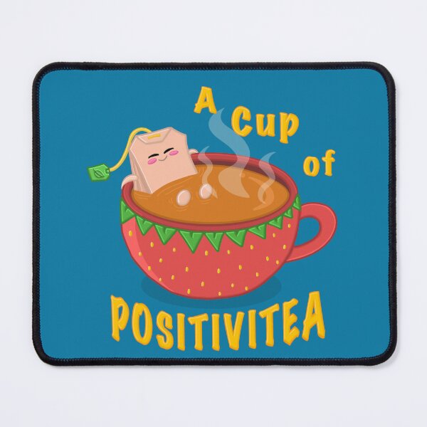 Item preview, Una Copa de Positivitea designed and sold by ClmsyStudio.